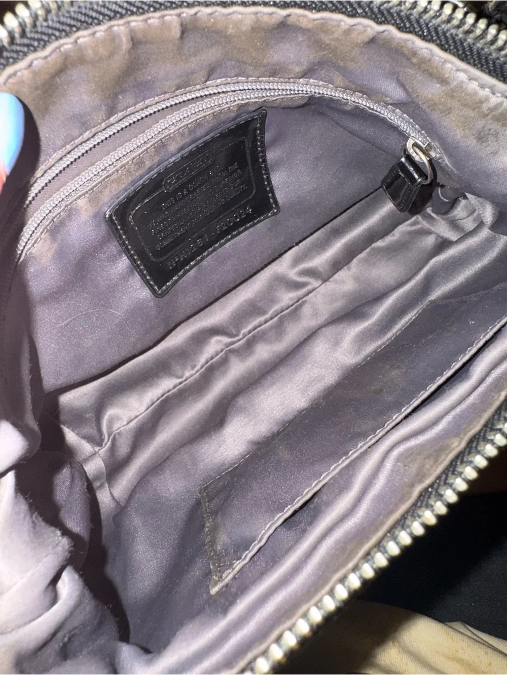 Coach Poppy Daisy Ocelot Hobo Bag
